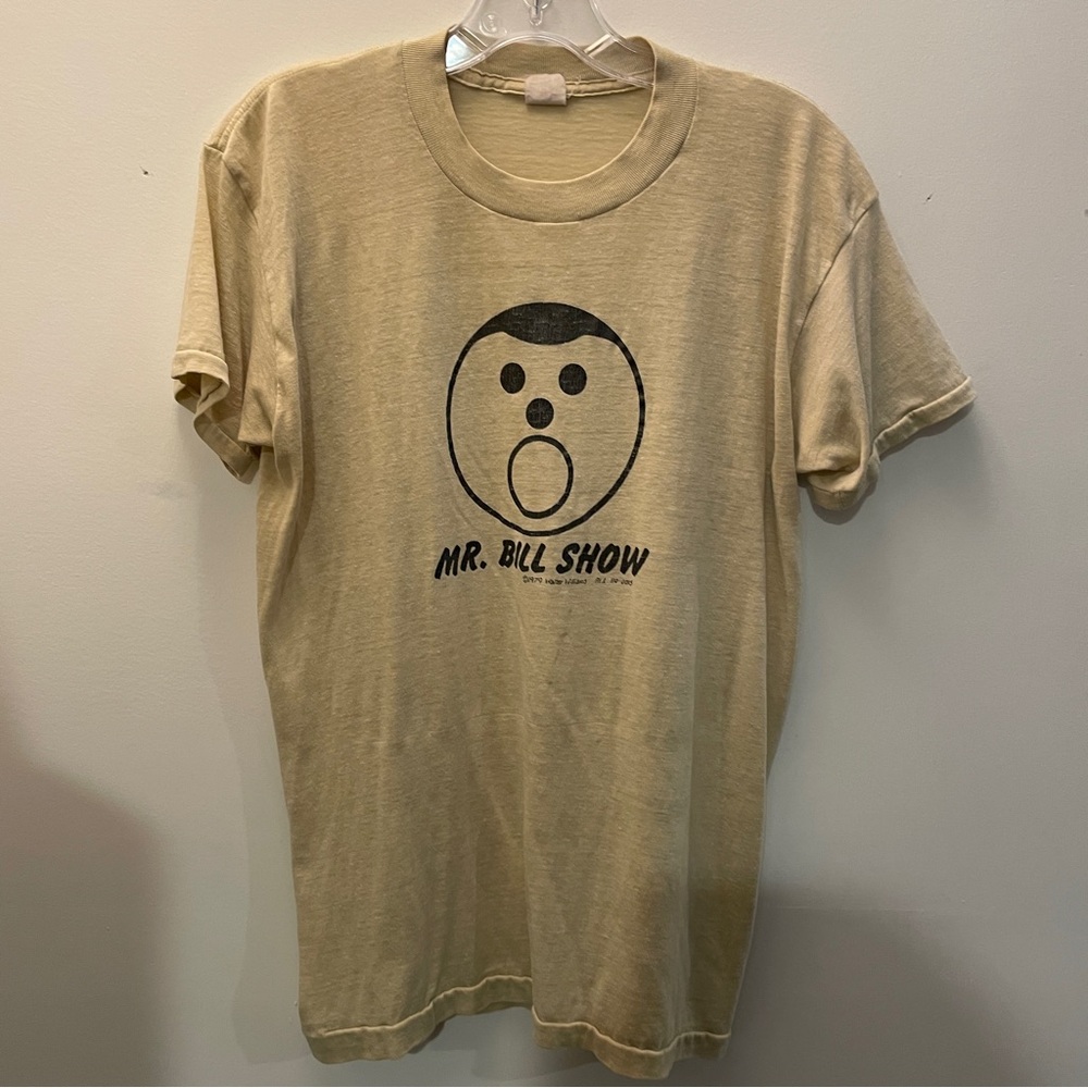 Vintage Single Stitch Mr Bill Tee SNL